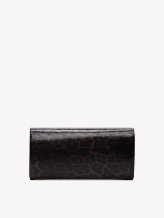 Clutch, brown, hi-res