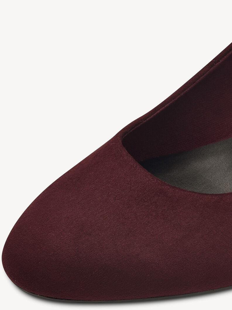 Pumps - red, MERLOT, hi-res