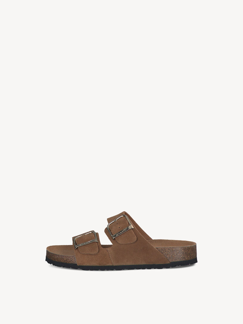 Leren Slipper - bruin, cognac, hi-res