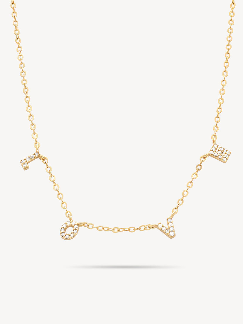 Halskettinge, goud, hi-res