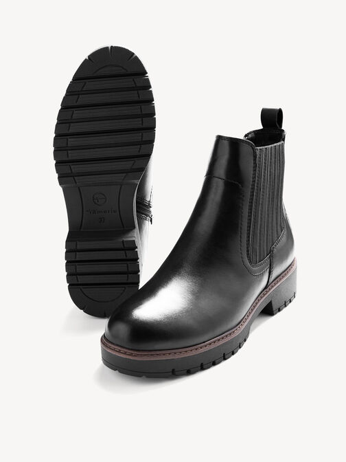 Chelsea Boot, BLACK LEATHER, hi-res