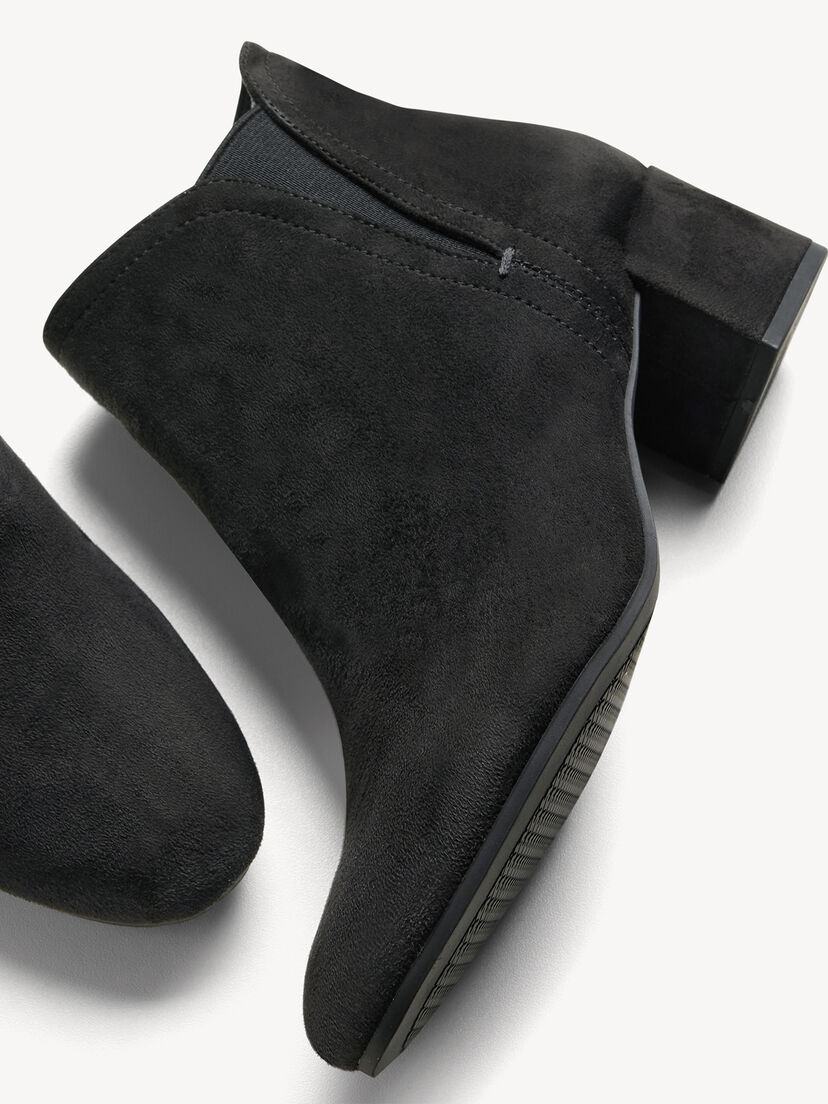 Enkellaarsje - zwart, BLACK SUEDE, hi-res