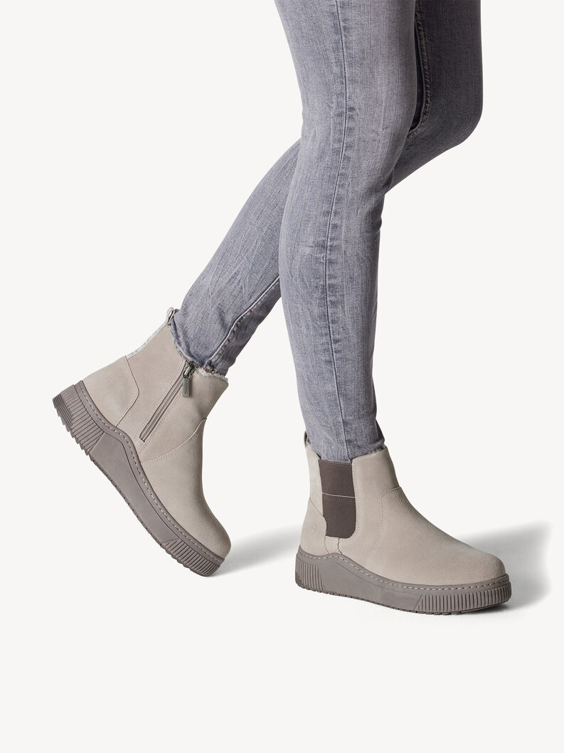 Stiefelette - grau Warmfutter, GREY, hi-res