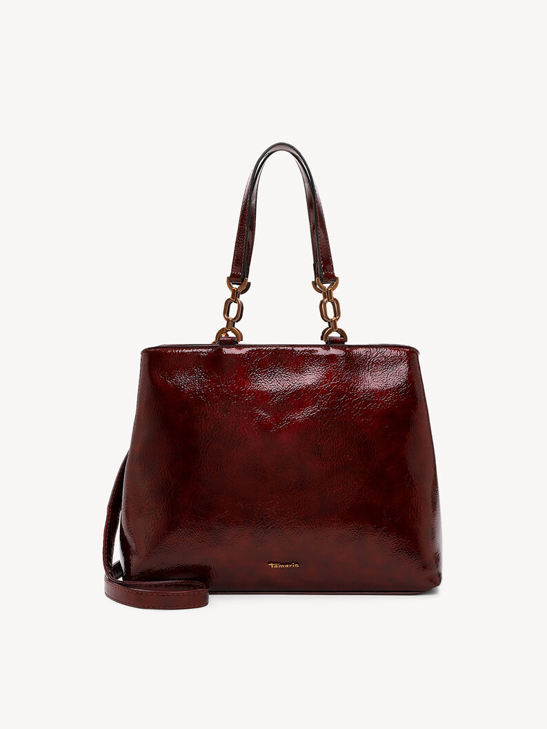 Sac cabas - rouge, darkwine, hi-res