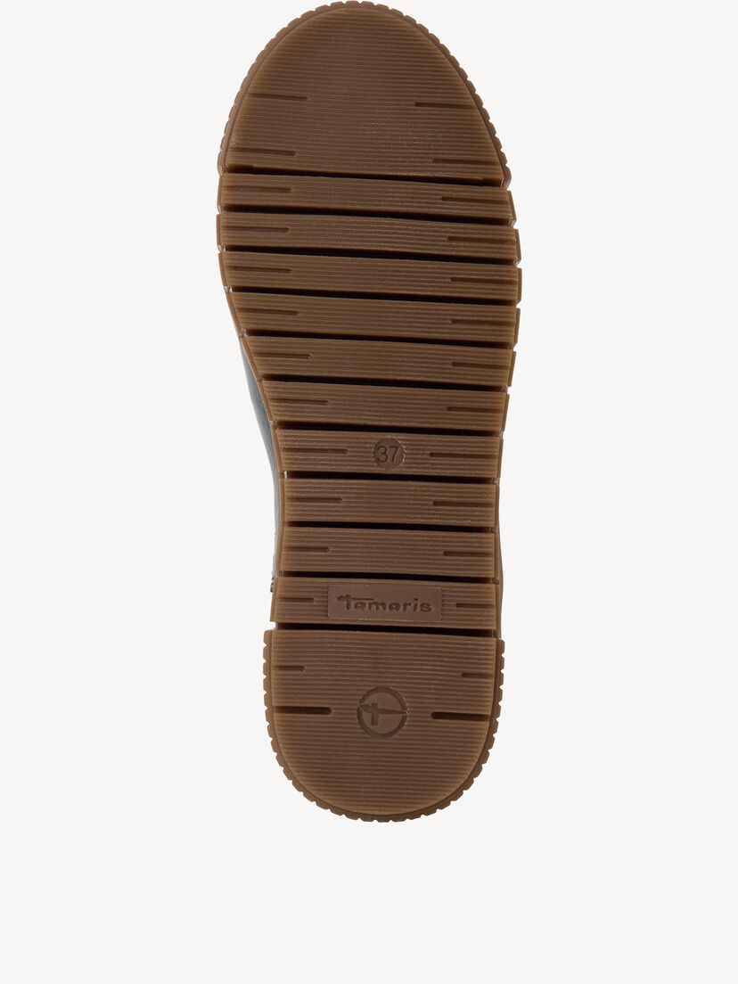 Leren Chelseaboot - zwart, BLACK/LEOPARD, hi-res