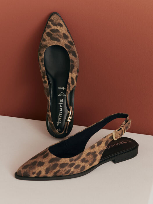 Slingpumps, LEOPARD, hi-res