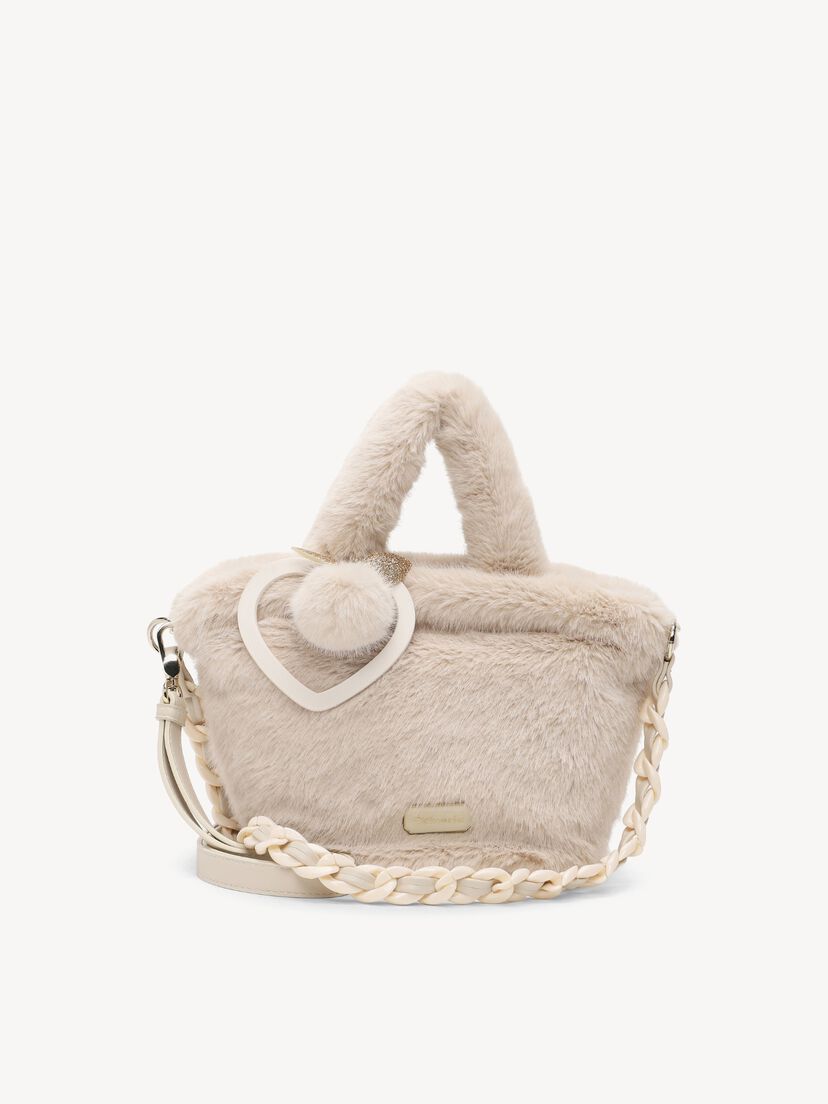 Shopper - grijs, ecru, hi-res