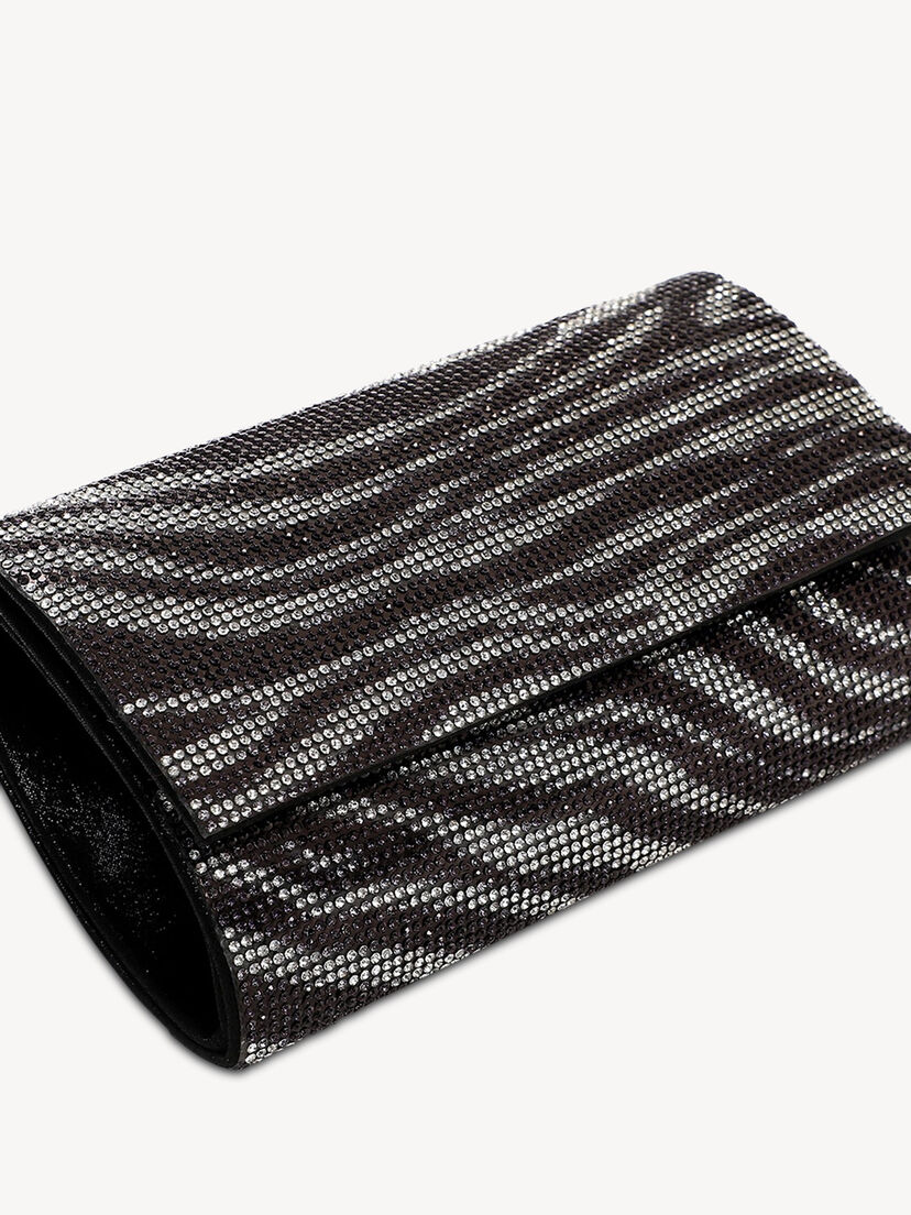 Clutch, black/silver, hi-res