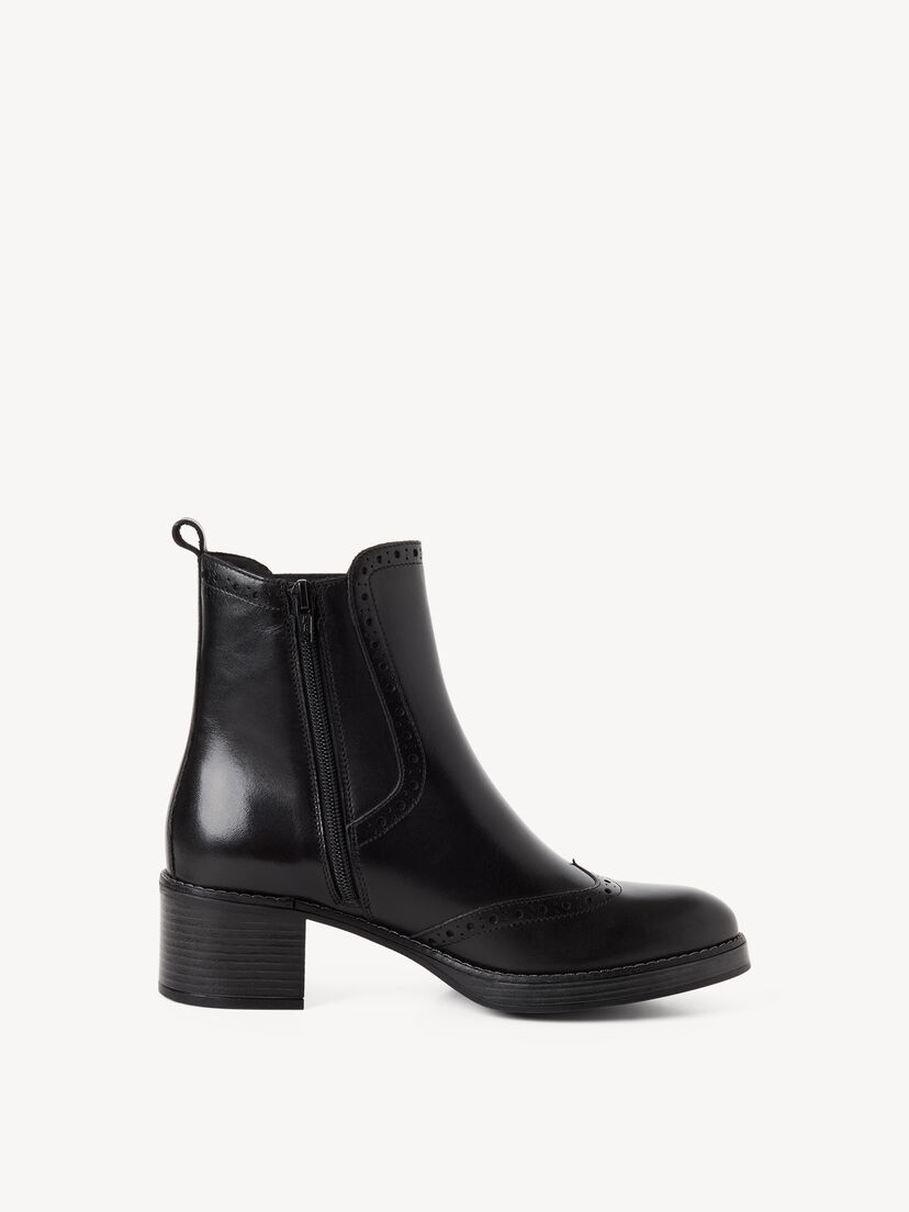 Chelseaboot, BLACK LEATHER, hi-res