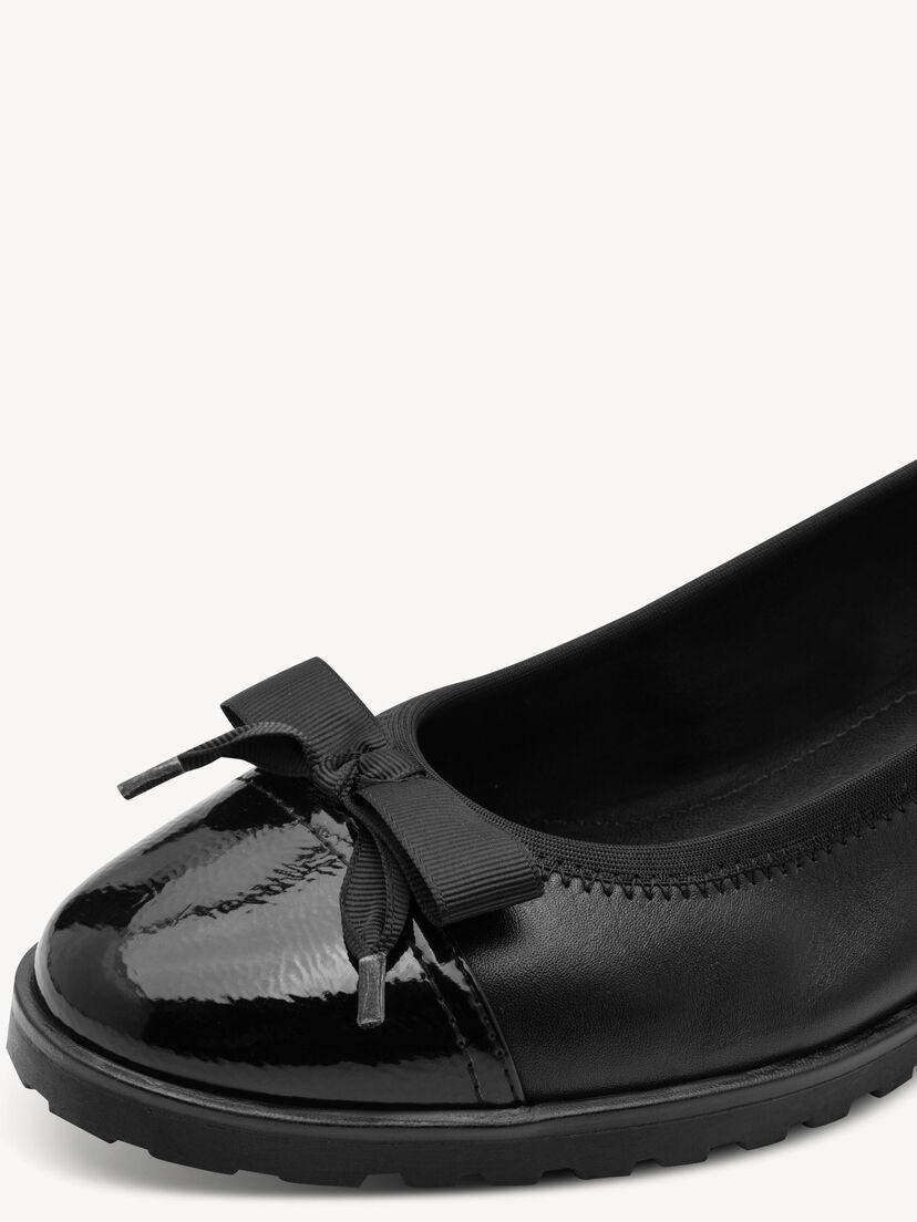 Ballerina - zwart, BLACK, hi-res