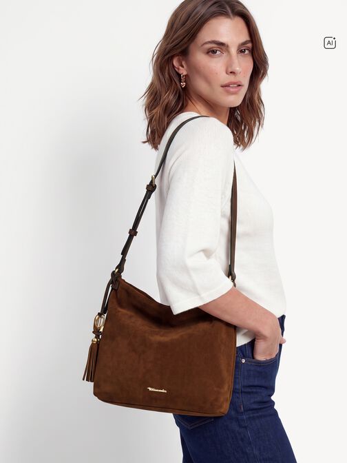 Sac &agrave; bandouli&egrave;re, cognac, hi-res