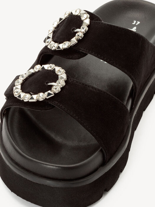 Slipper, BLACK SUEDE, hi-res