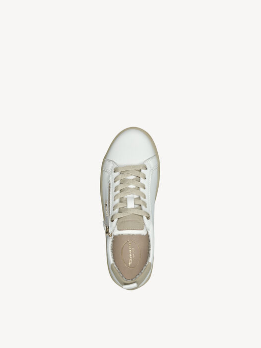 Sneaker, WHITE/BEIGE, hi-res