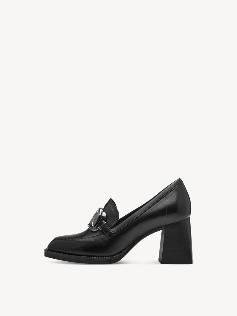 Trotteur en cuir - noir, BLACK, hi-res