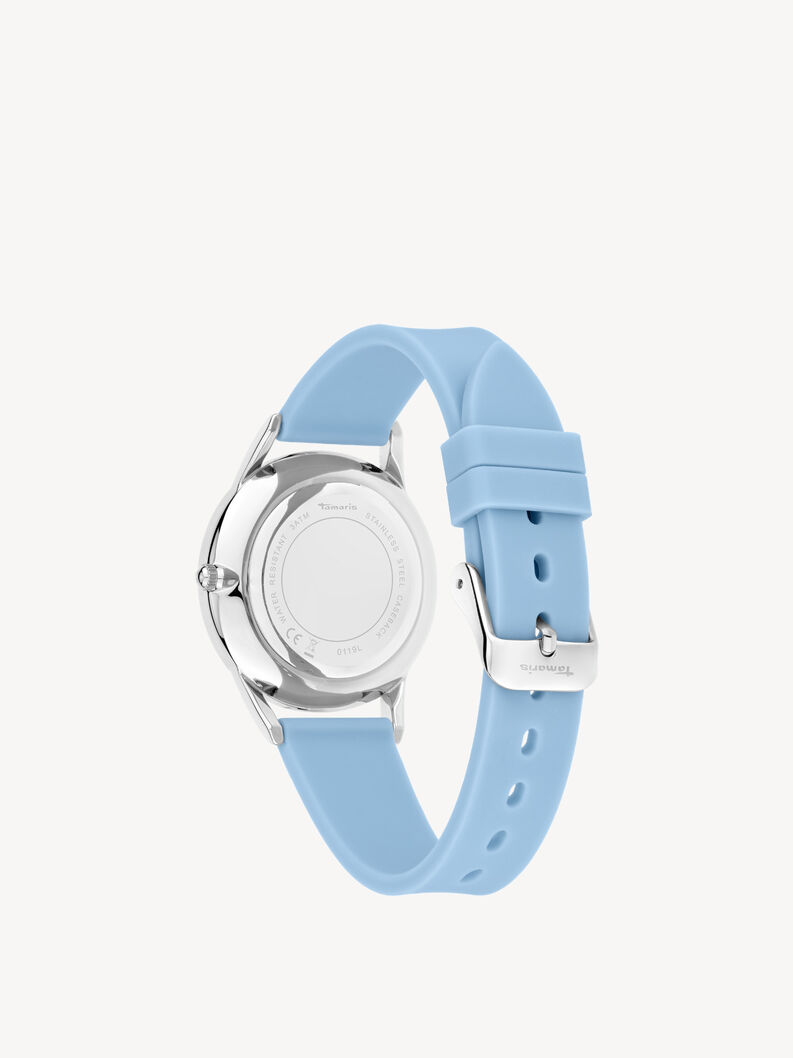 Uhr - blau, blau, hi-res