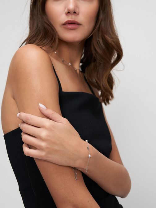 Bracelets, argent, hi-res
