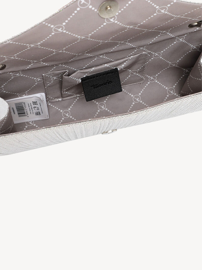 Clutch - silber, silver, hi-res