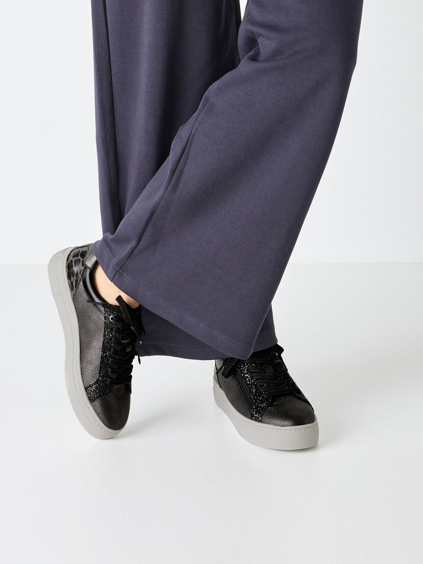 Sneaker - metallic, PEWTER COMB, hi-res