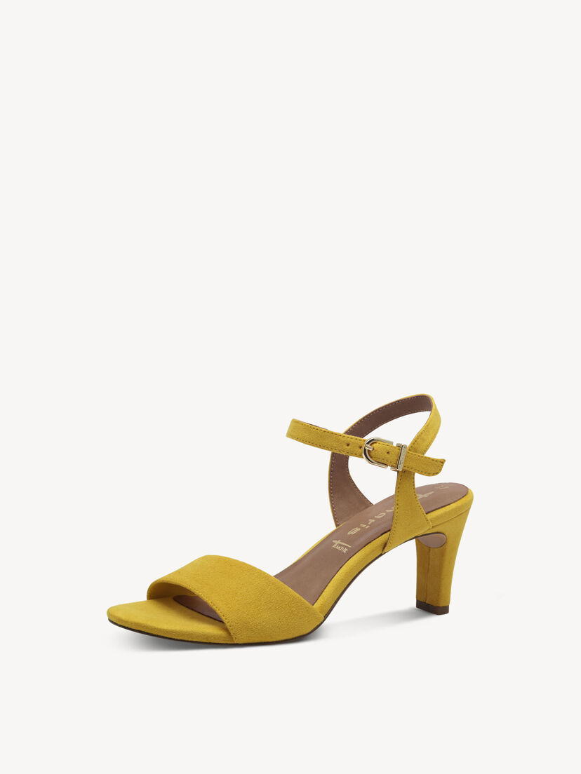 Sandaaltje - geel, YELLOW, hi-res