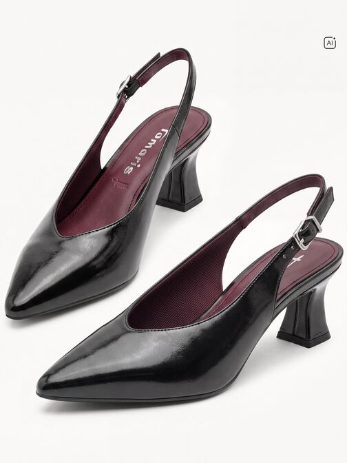 escarpin, BLACK, hi-res