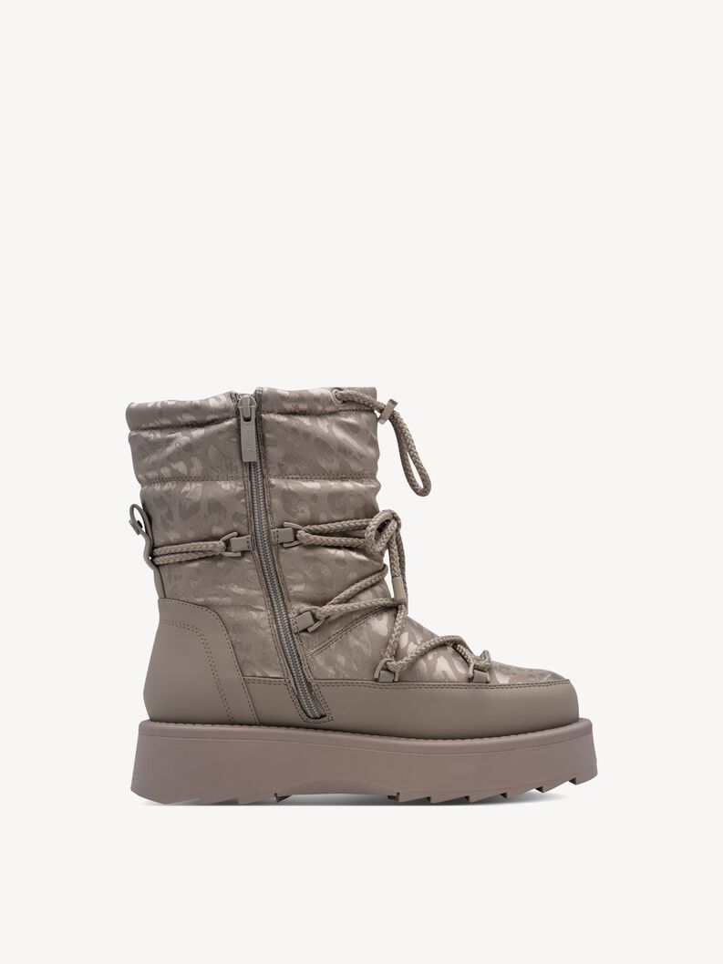 Stiefelette - grau Warmfutter, GREY LEOPARD, hi-res