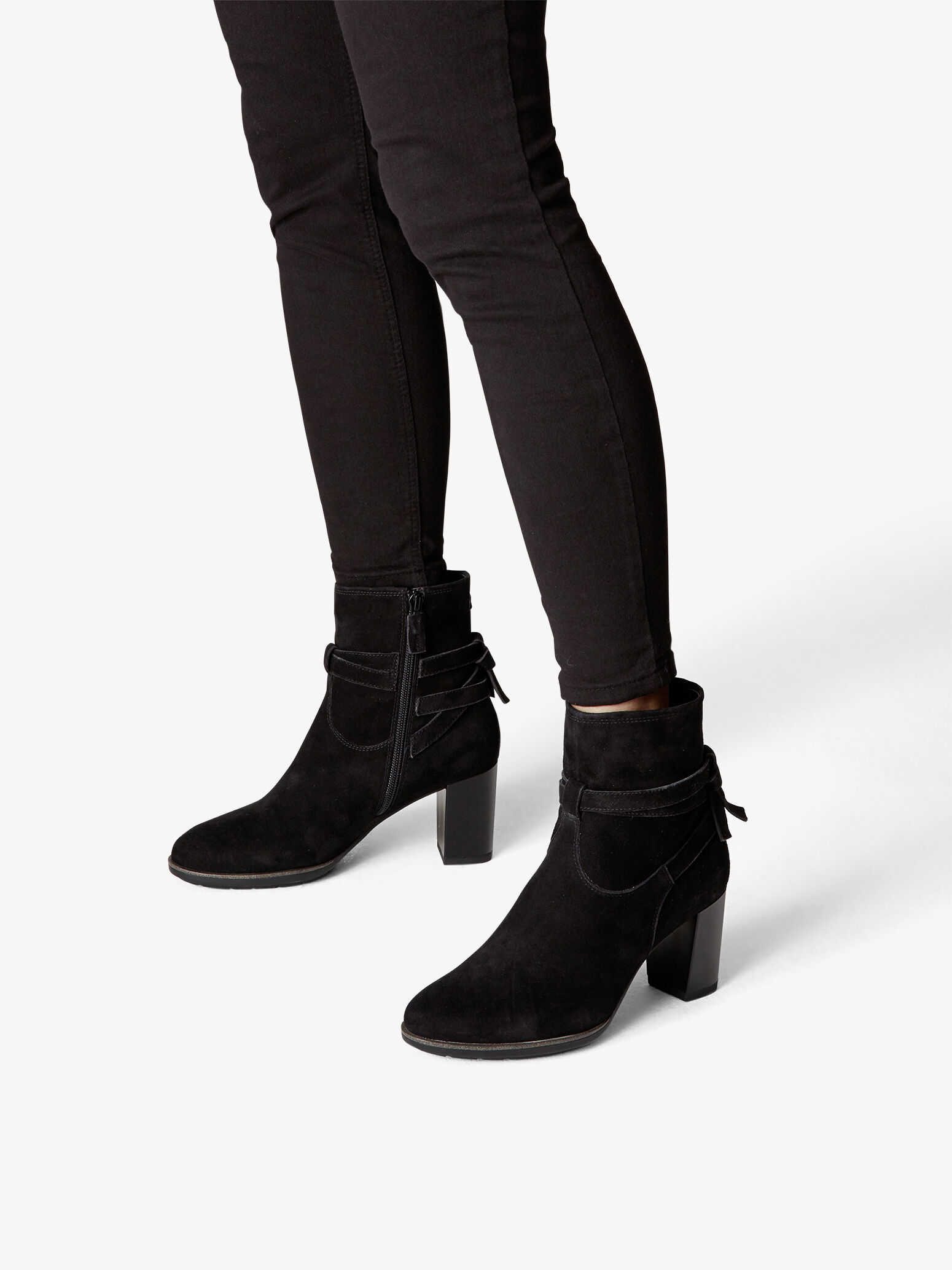 tamaris strap bootie