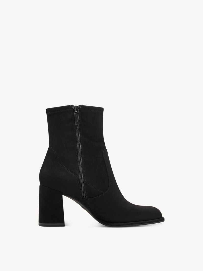 Enkellaarsje - zwart, BLACK SUEDE, hi-res