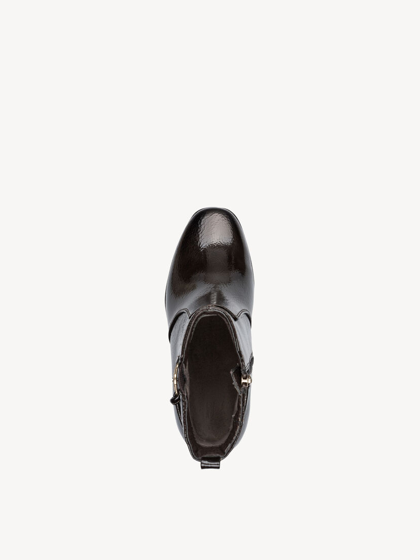 Enkellaarsje - bruin, MOCCA PATENT, hi-res