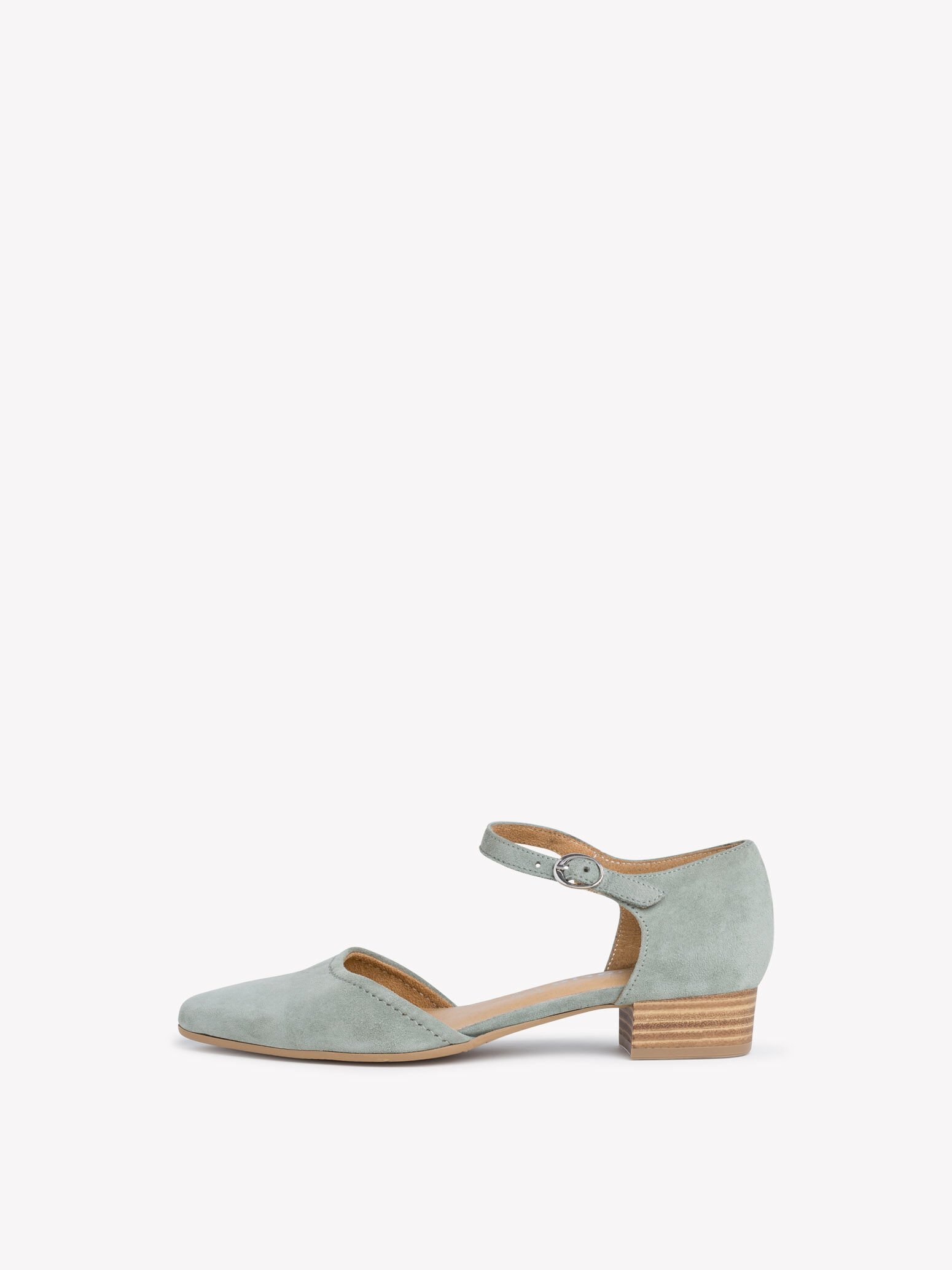 sage green pumps