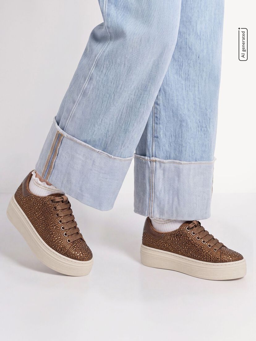 Sneaker - metallic, BRONCE GLAM, hi-res