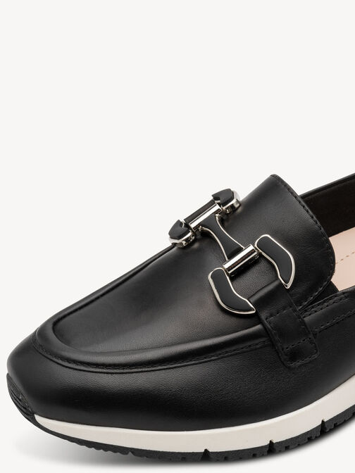 Sneaker, BLACK LEATHER, hi-res