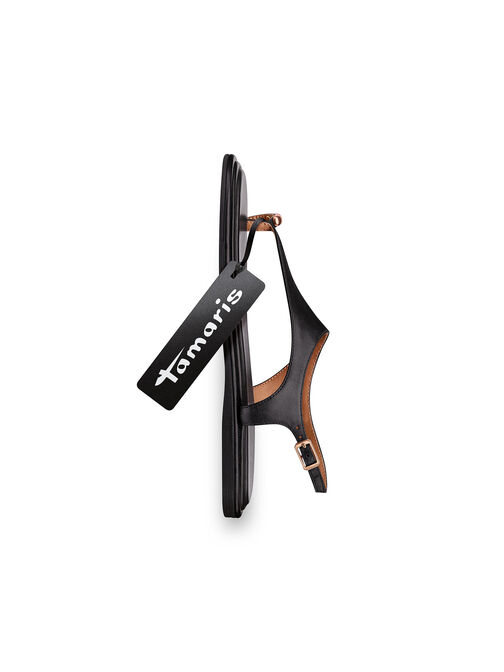 Sandale, BLACK LEATHER, hi-res