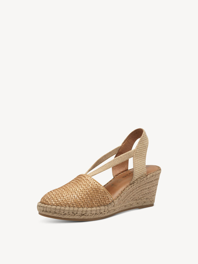 Espadrilles - metallic, BRONCE, hi-res