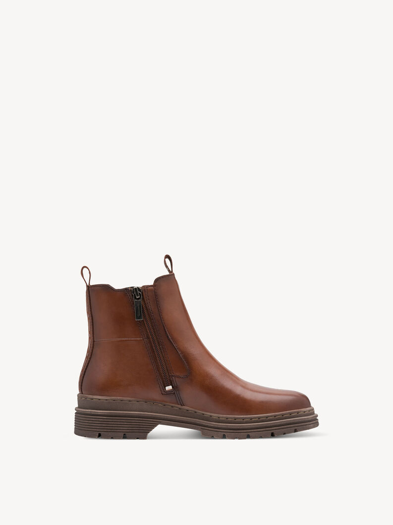 Leder Chelsea Boot - braun, MUSCAT LEATHER, hi-res