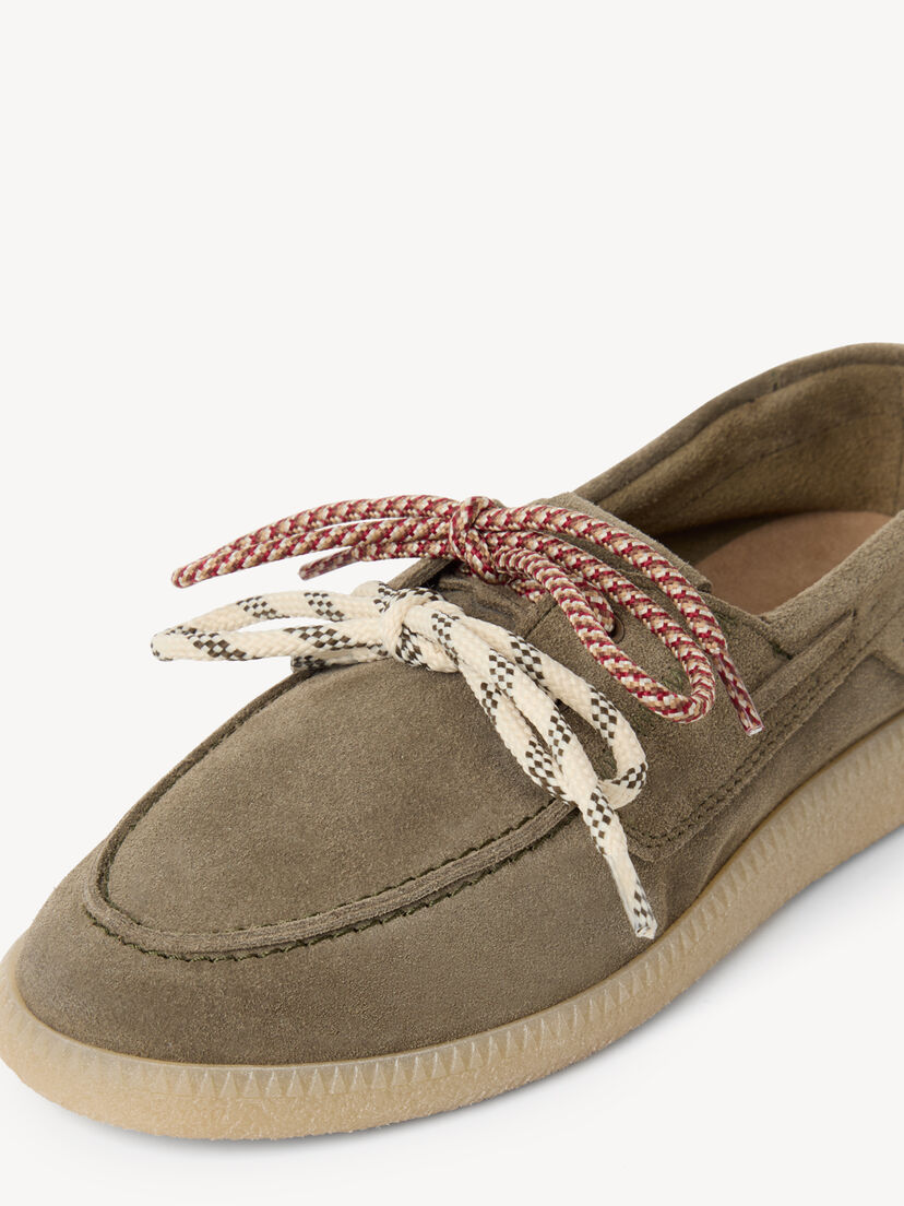 Leren Mocassin - groen, SAGE, hi-res