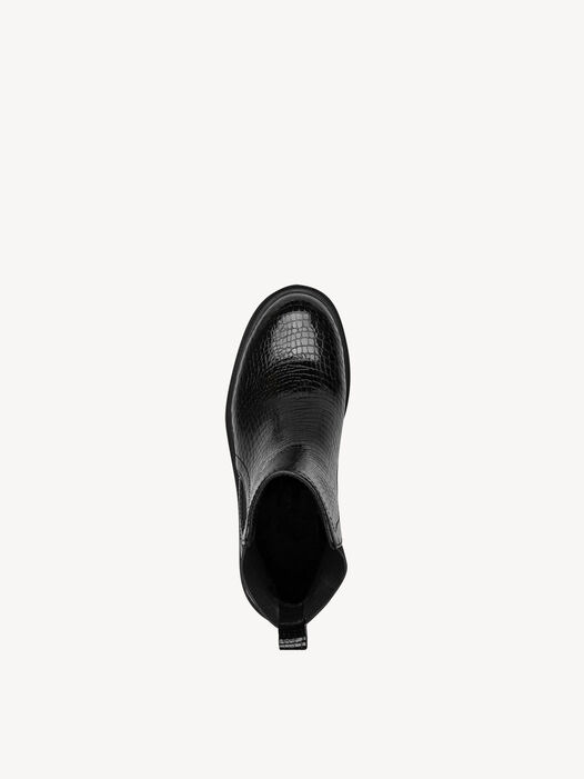 Chelseaboot, BLACK CROCO, hi-res
