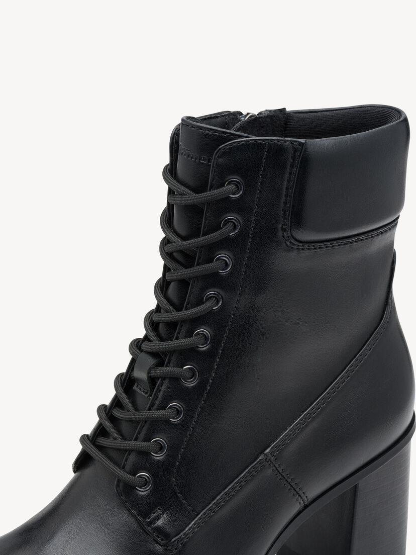 Enkellaarsje - zwart, BLACK MATT, hi-res