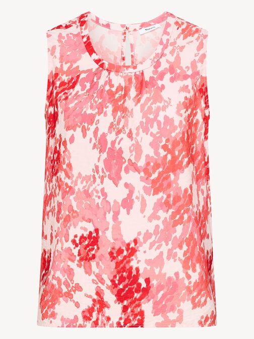 blus, Pink Lemonade Animal AOP, hi-res