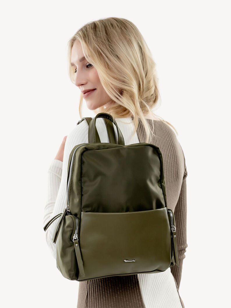 Rugzak - groen, khaki, hi-res