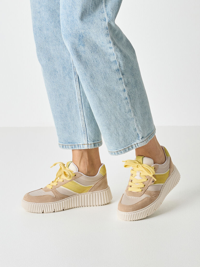 Sneaker, BEIGE COMB, hi-res
