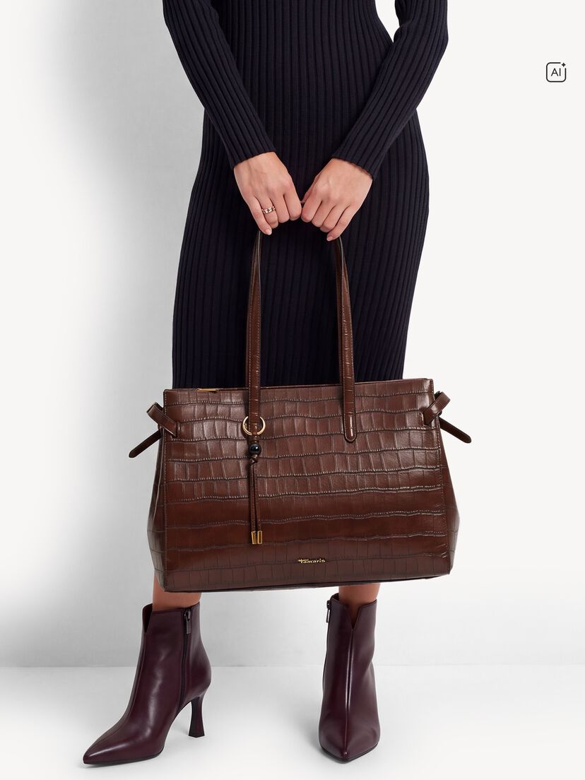 Shopper, cognac, hi-res
