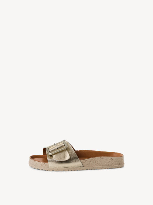 Pantolette, LIGHT GOLD, hi-res