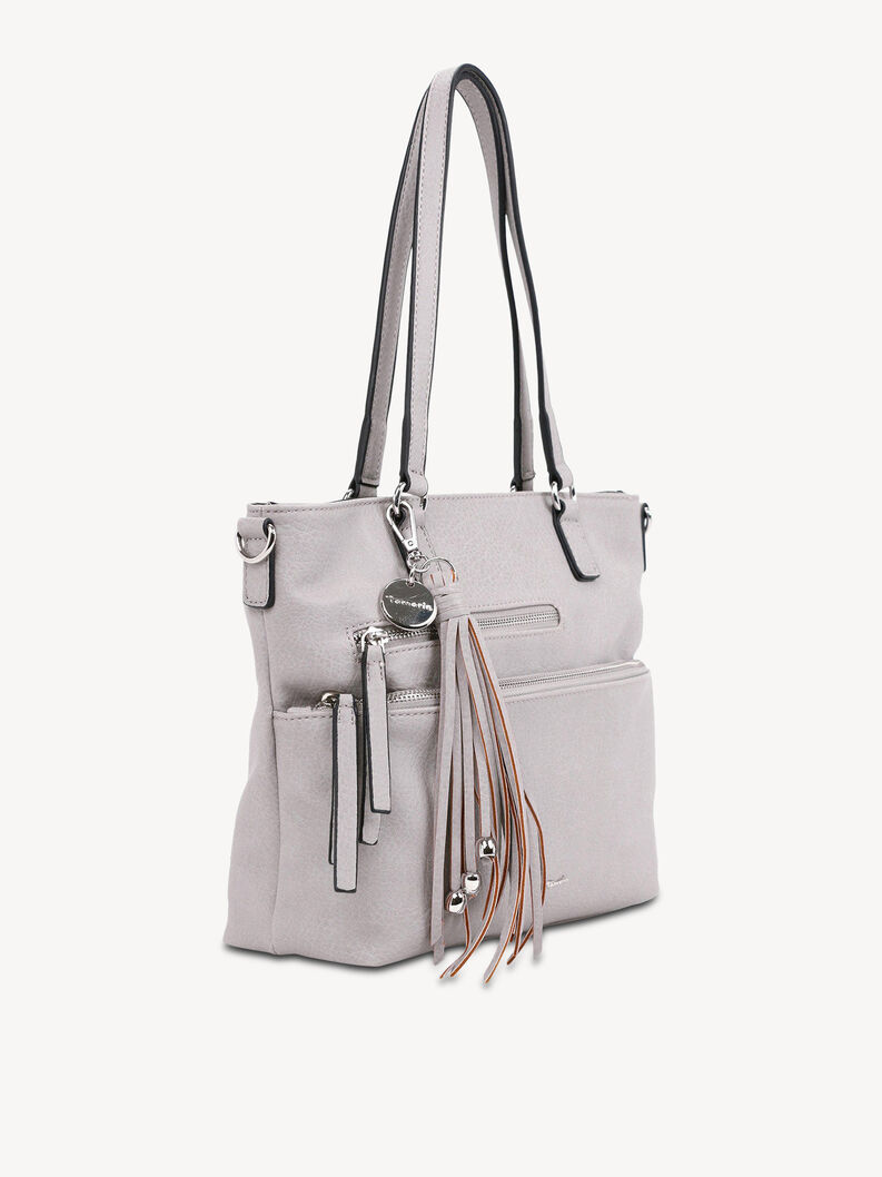 Sac cabas - gris, lightgrey, hi-res