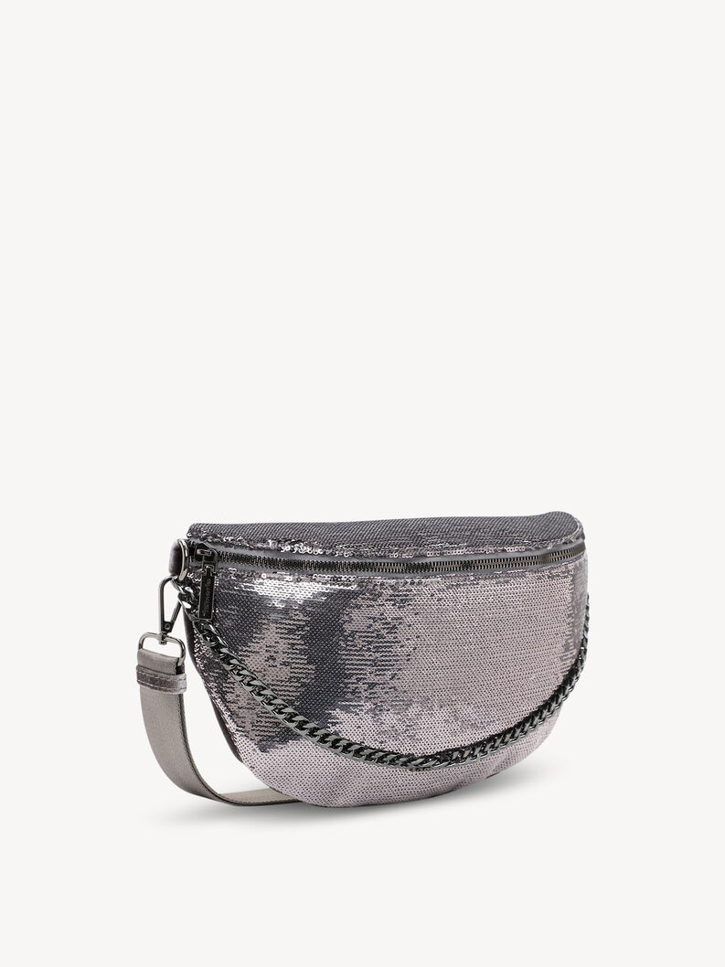 Borsa a tracolla - argento, darksilver, hi-res