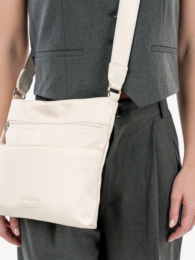 Schoudertas, beige, hi-res