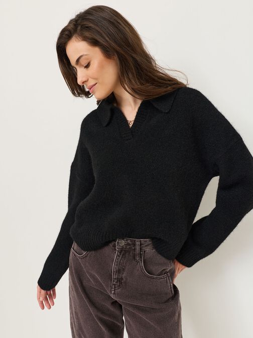 Pull-over en tricot, Black Beauty, hi-res