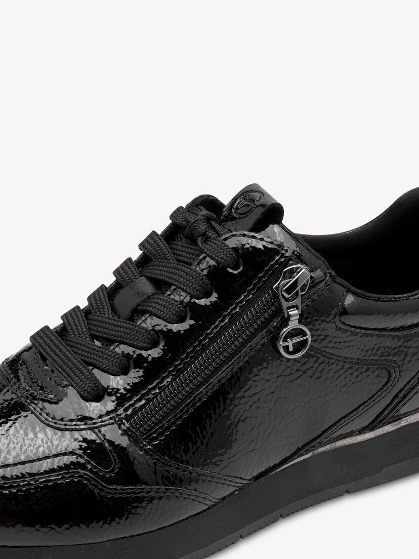 Sneaker, BLACK PATENT, hi-res