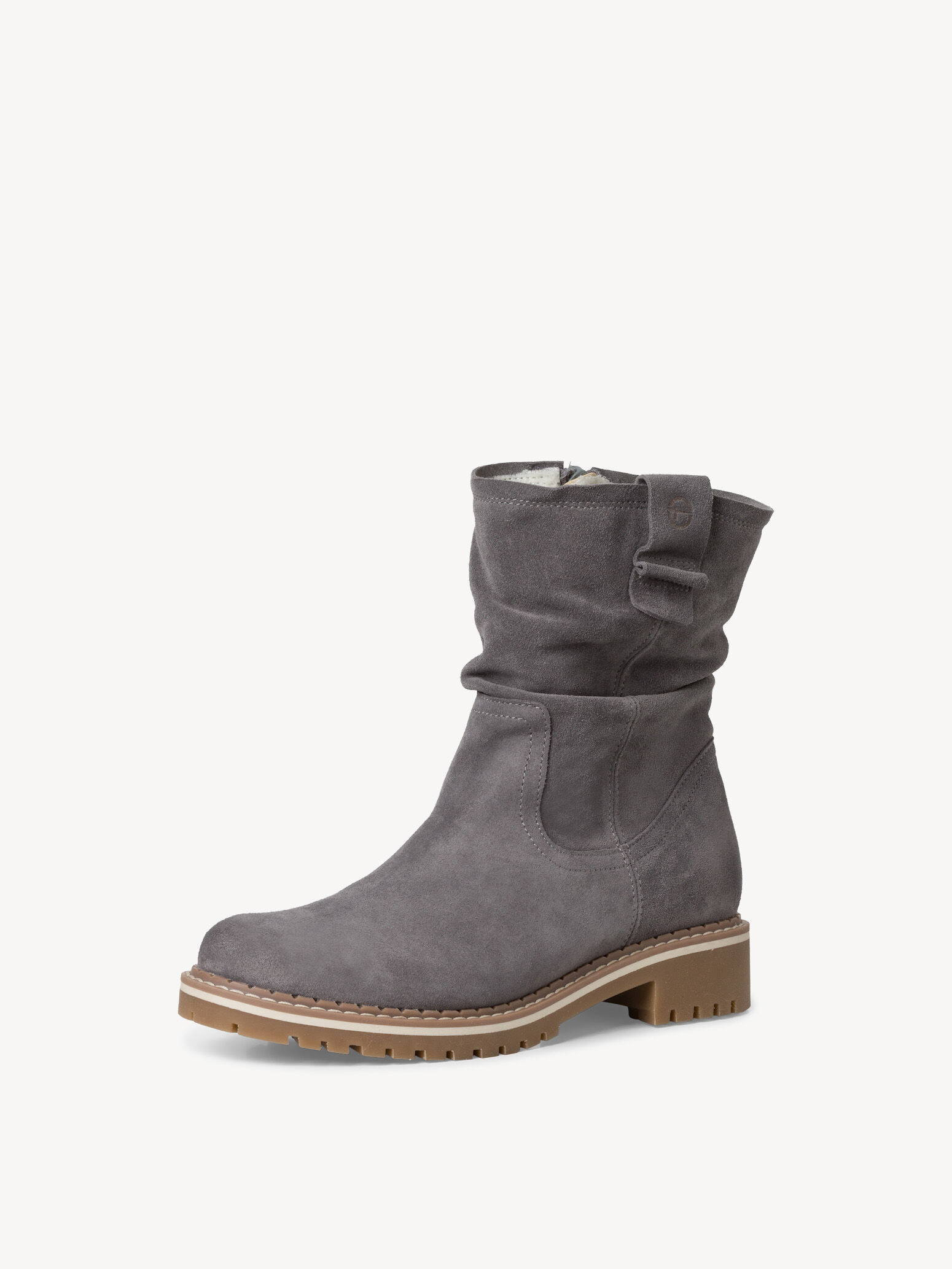 Tamaris Chelsea Boot in grijs suede online kopen bij Koetsier Schoenmode.  25632-201 | Koetsier Schoenmode