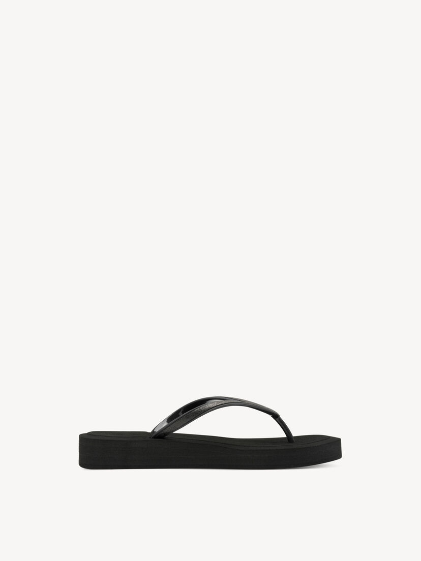 Flip Flops - zwart, BLACK, hi-res