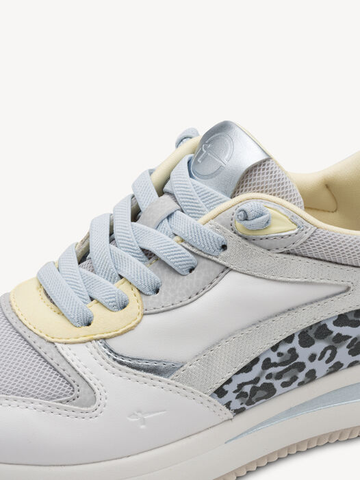 Sneaker, WHITE/BLUE, hi-res